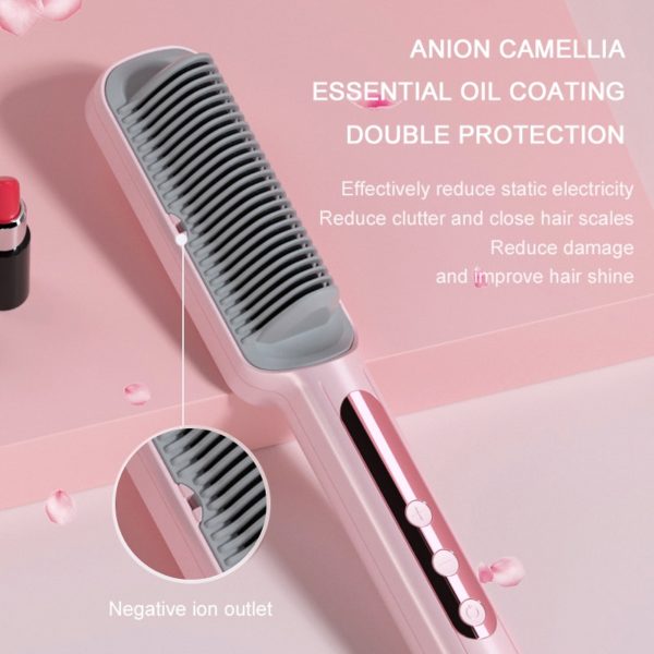 Professional Hot Combs Anti-scalding Hair Straightener  2