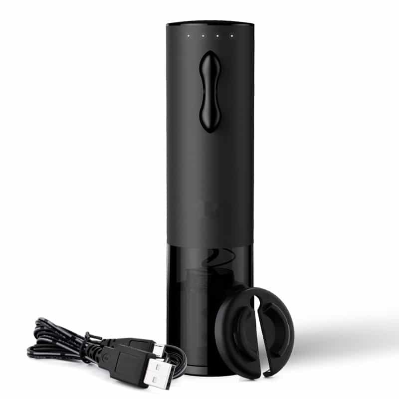 Electric Wine Bottle Opener, Aluminum Cordless Visible Electric Corkscrew Wine Opener Set with Foil Cutter,decanter, cork Fast Automatic Screwpull Bottle Opener 6 Electric Wine Bottle Opener, Aluminum Cordless Visible Electric Corkscrew Wine Opener Set with Foil Cutter,decanter, cork Fast Automatic Screwpull Bottle Opener 6