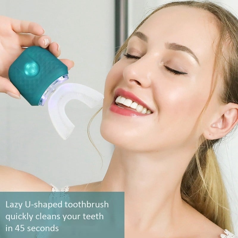 U-Type Electric Toothbrush Adult Full Automatic Charging 6 U-Type Electric Toothbrush Adult Full Automatic Charging 6