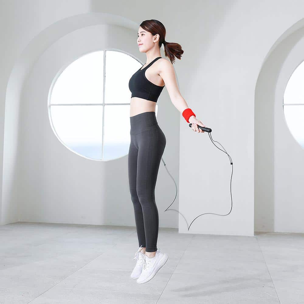 Smart Training Skipping Rope APP USB Rechargeable Adjustable Rope Jumping 5 Smart Training Skipping Rope APP USB Rechargeable Adjustable Rope Jumping 5