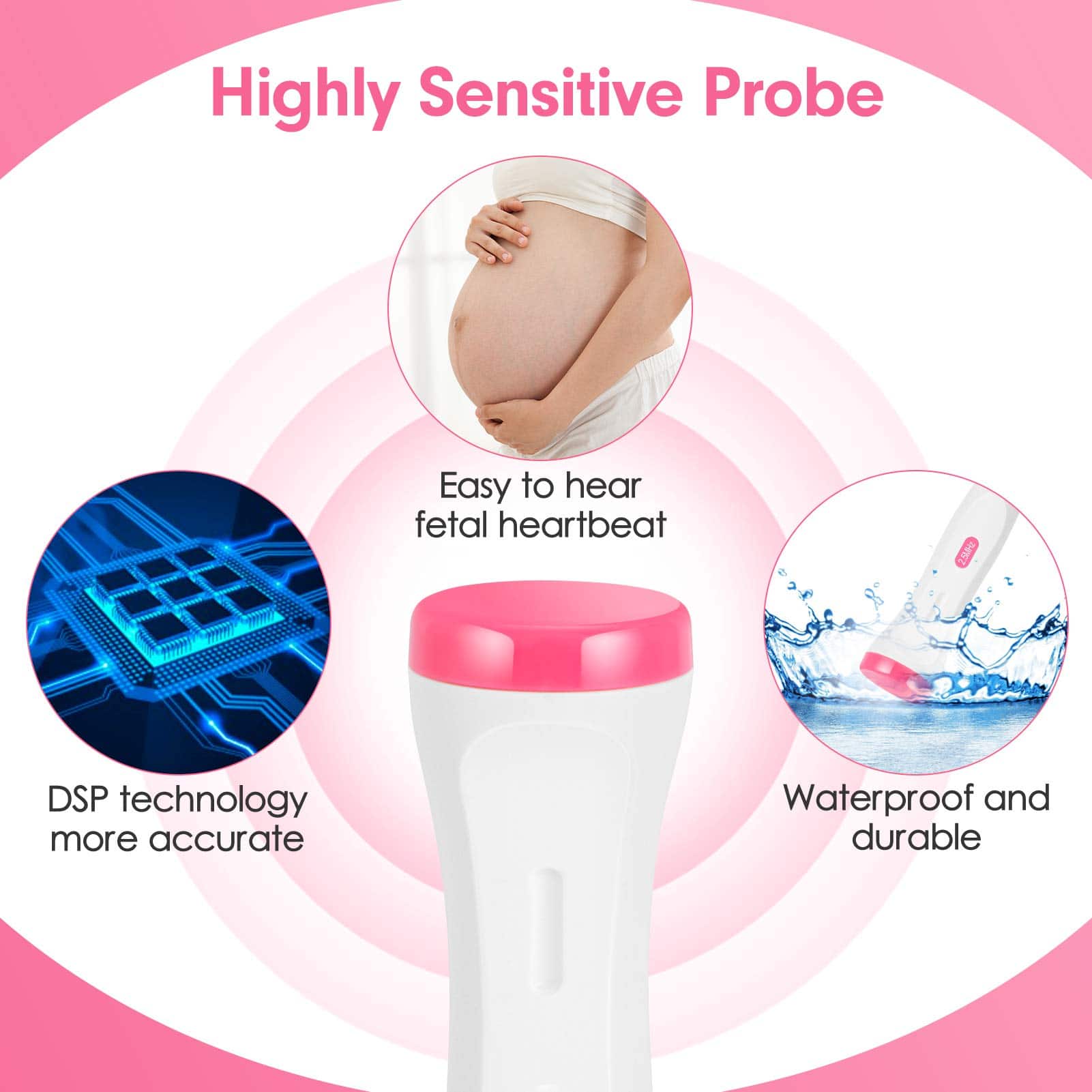 Fetal Heartbeat Detector Baby Care 4 Fetal Heartbeat Detector Baby Care 4
