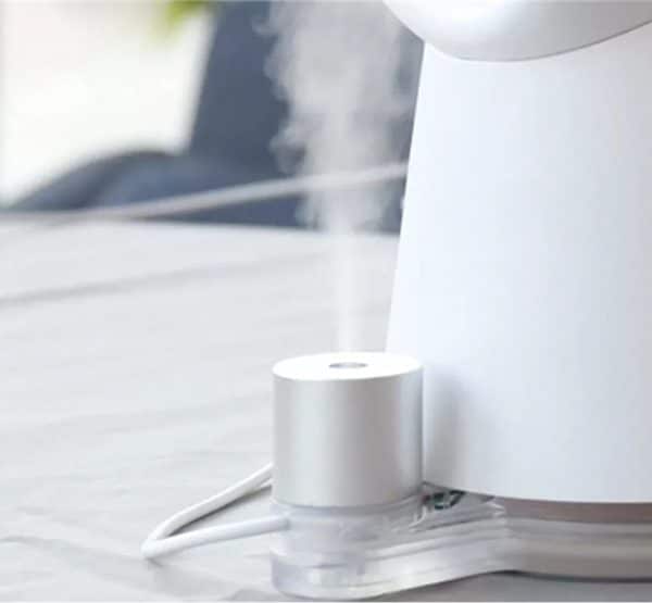 3 In 1 Mini Cooling Fan Bladeless Desktop Fan Mist Humidifier W/LED LightHandheldOutdoors 2