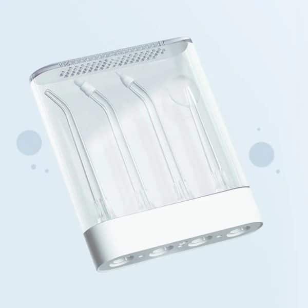 XIAOMI Mijia Smart Electric Oral Irrigator IPX7 Waterfroof Dental Water Jet Flosser 4 Modes Oral Cleaning W/4 NozzlesMemory 6