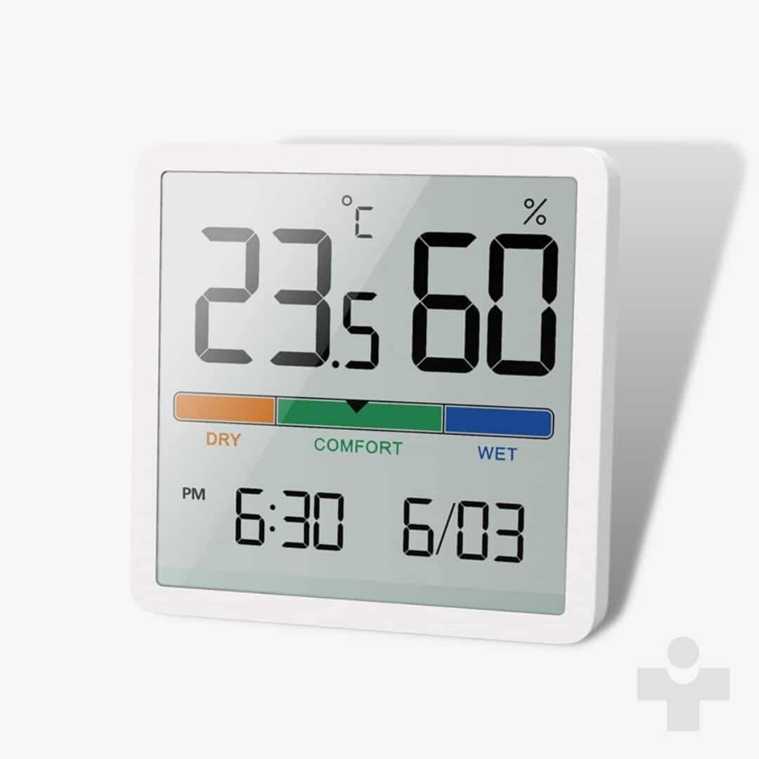 Temperature And Humidity Clock Temperature And Humidity Clock