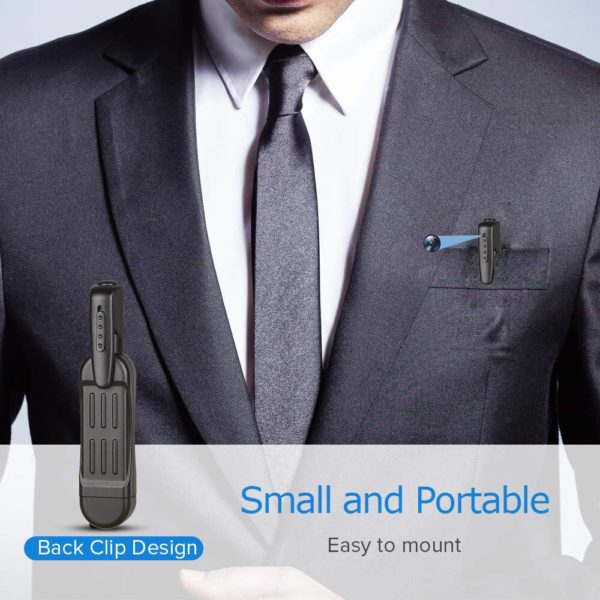 Mini Camera Full HD 1080P Secret Camera Wearable Small Pen  2