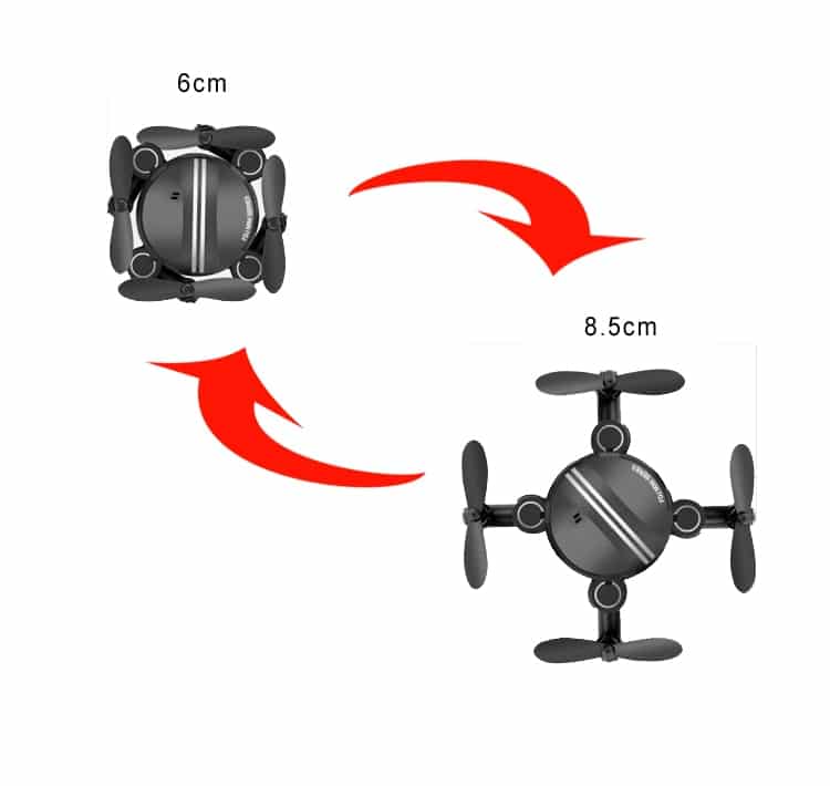 Mini RC Quadcopter 3D UFO Nano Quadcopter with Headless Model Foldable Drone 2 Mini RC Quadcopter 3D UFO Nano Quadcopter with Headless Model Foldable Drone 2
