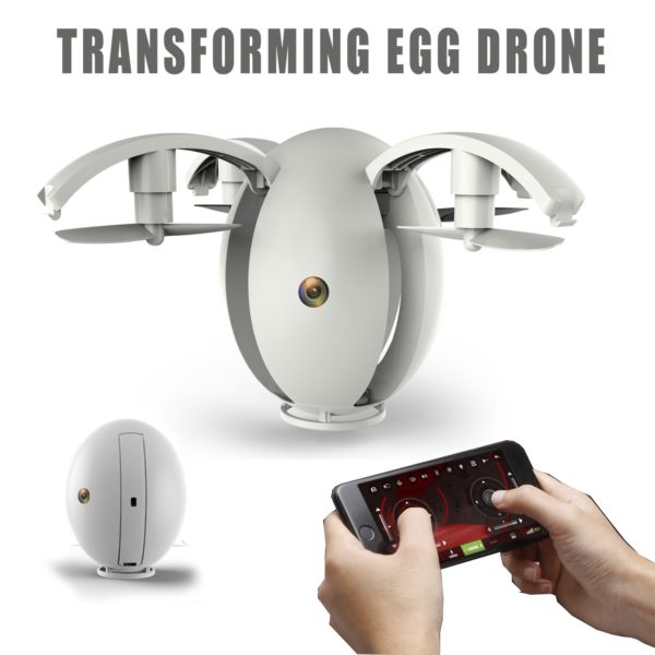 Foldable Transformable Egg Drone 2.4G Selfie Drones RC Quadcopter 1