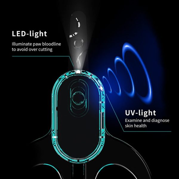 Dog And Cat Nail Clippers LED And UV-Light  2